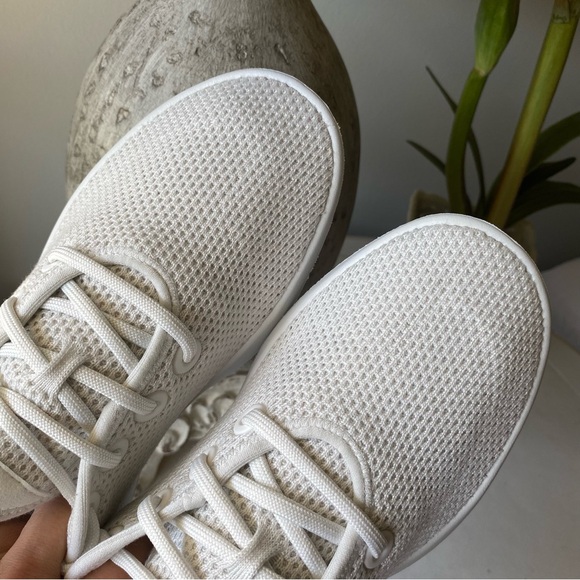 allbirds Classics Tree Runners Sneakers Shoes Womens 8 Kaikoura White - Picture 6 of 15